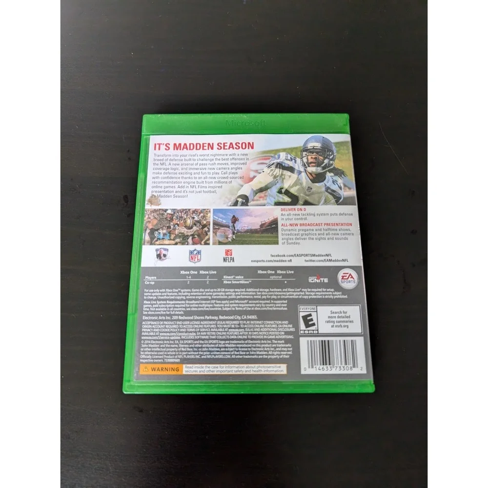 Madden NFL 15 (Microsoft Xbox‎ One, 2014)